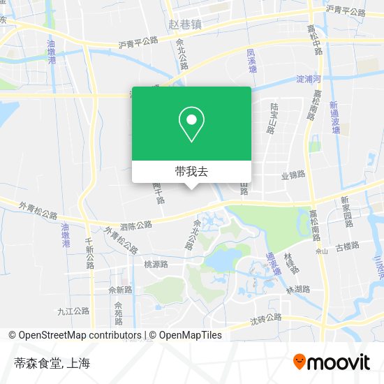 蒂森食堂地图