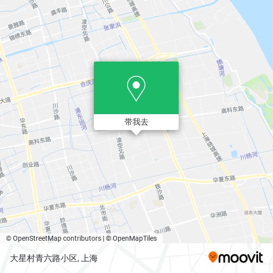 大星村青六路小区地图