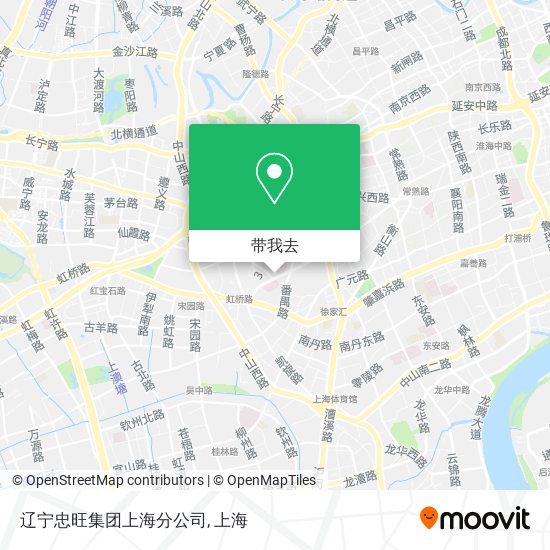 辽宁忠旺集团上海分公司地图