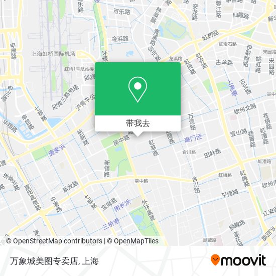 万象城美图专卖店地图