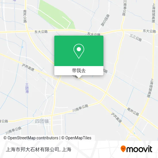 上海市邦大石材有限公司地图