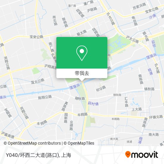 Y040/环西二大道(路口)地图