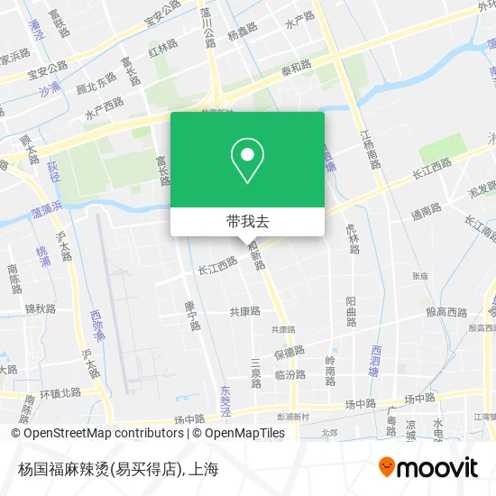杨国福麻辣烫(易买得店)地图