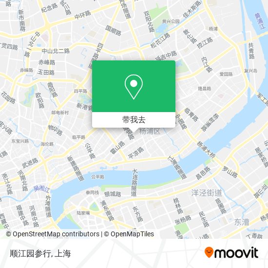 顺江园参行地图