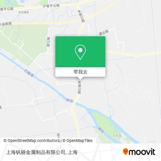 上海钒丽金属制品有限公司地图