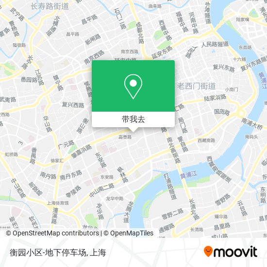 衡园小区-地下停车场地图