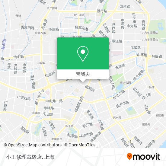 小王修理裁缝店地图