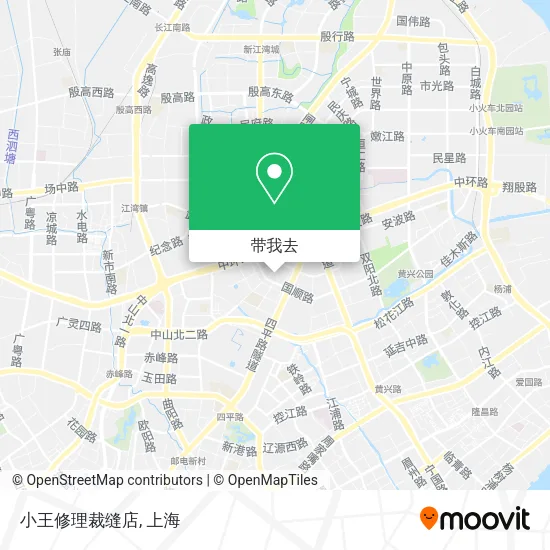 小王修理裁缝店地图