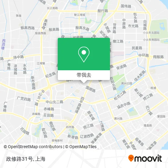 政修路31号地图