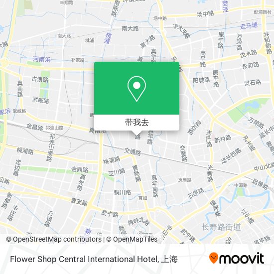 Flower Shop Central International Hotel地图