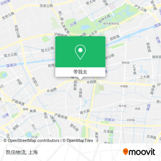 凯信物流地图