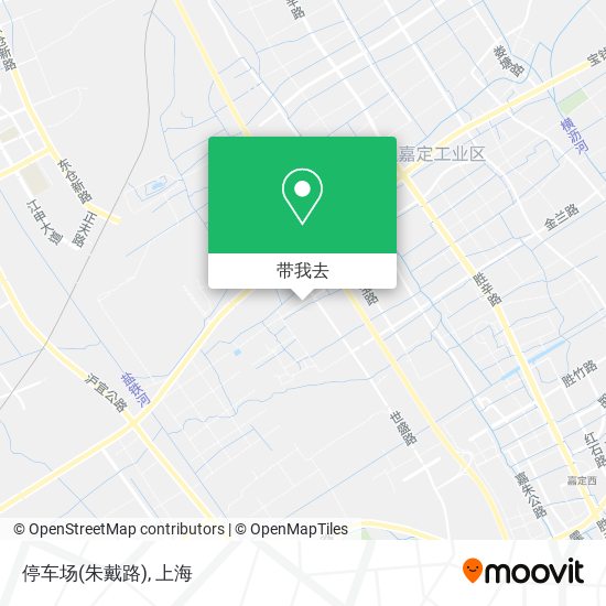 停车场(朱戴路)地图