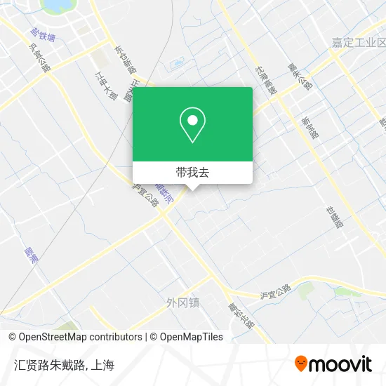汇贤路朱戴路地图