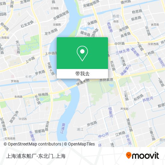 上海浦东船厂-东北门地图