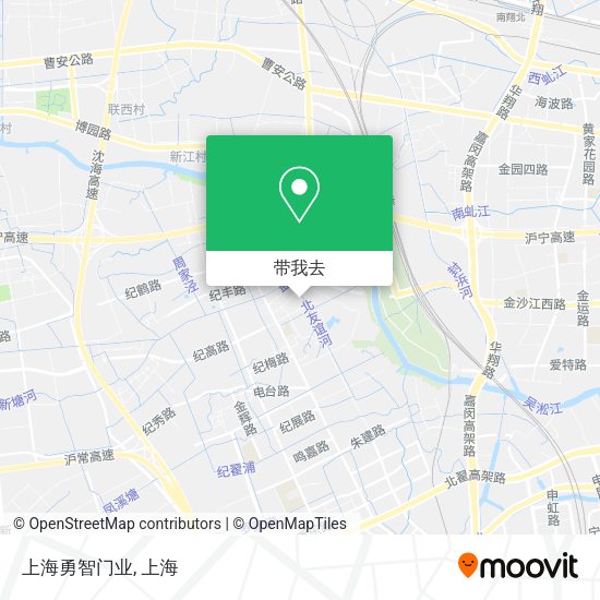 上海勇智门业地图