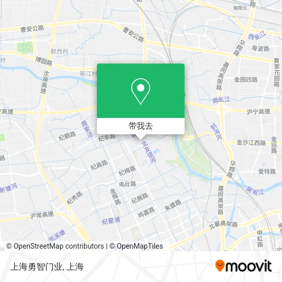 上海勇智门业地图