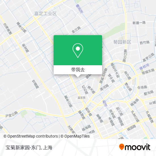 宝菊新家园-东门地图