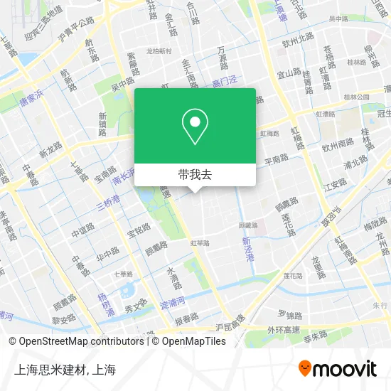 上海思米建材地图