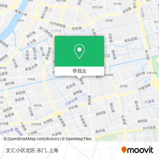 文汇小区北区-东门地图