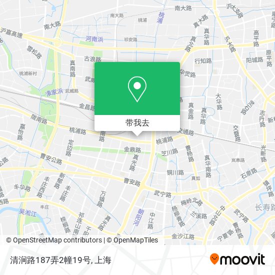 清涧路187弄2幢19号地图