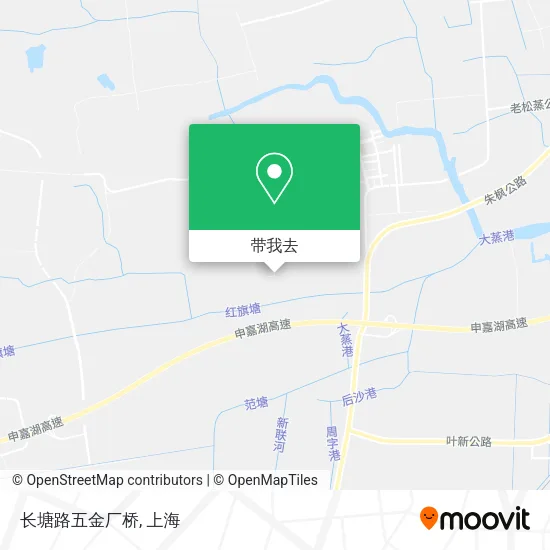 长塘路五金厂桥地图