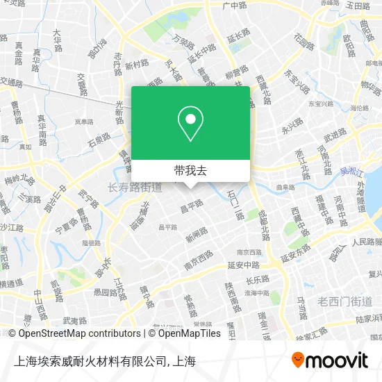 上海埃索威耐火材料有限公司地图