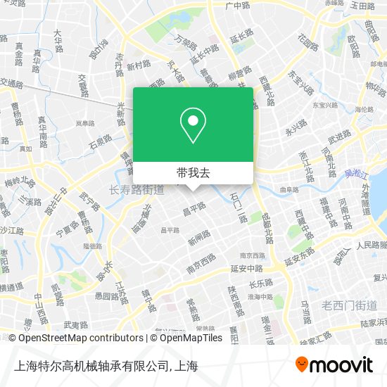 上海特尔高机械轴承有限公司地图