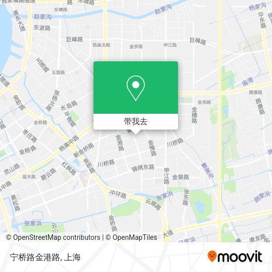 宁桥路金港路地图