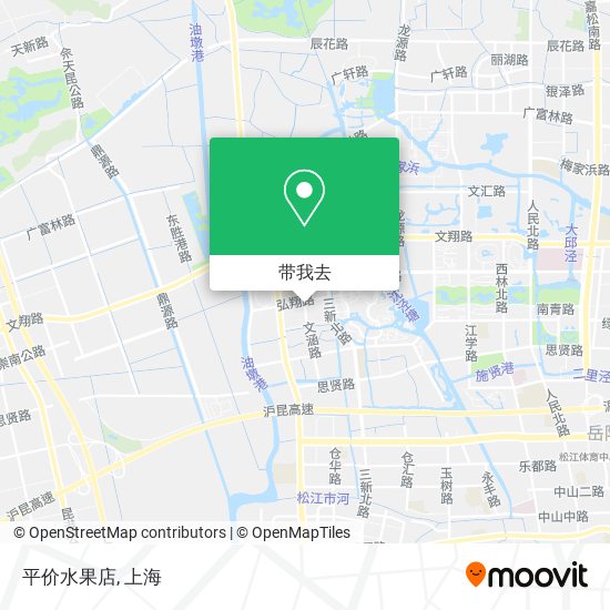 平价水果店地图