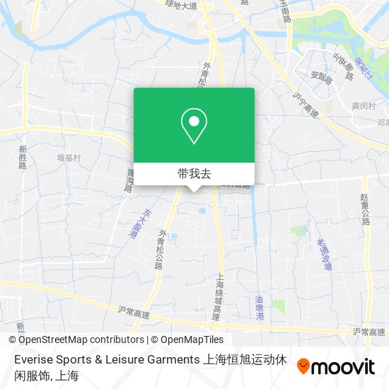 Everise Sports & Leisure Garments 上海恒旭运动休闲服饰地图