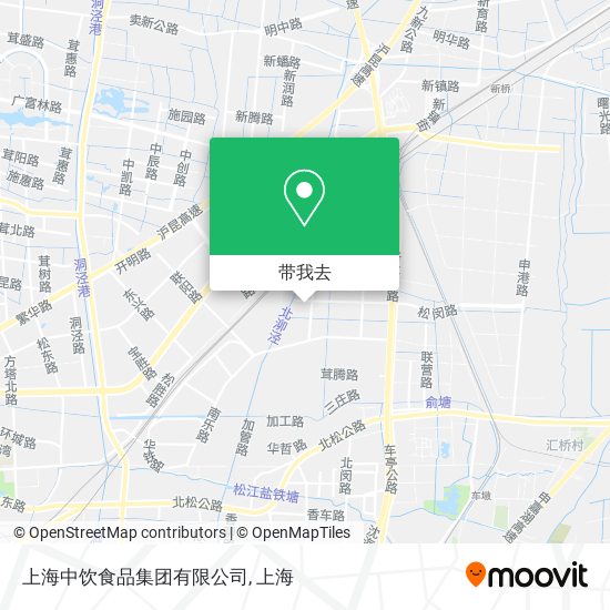 上海中饮食品集团有限公司地图