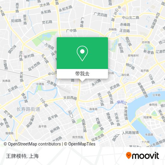 王牌模特地图