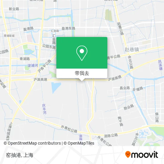 窑抽港地图