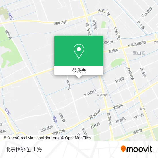 北宗抽纱仓地图