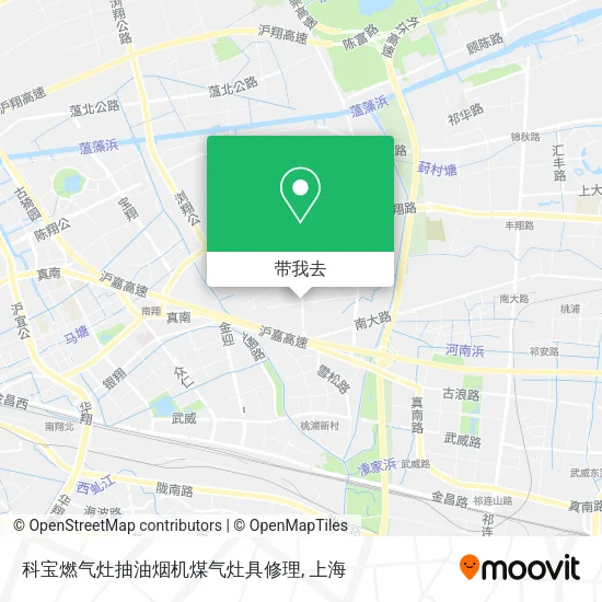 科宝燃气灶抽油烟机煤气灶具修理地图