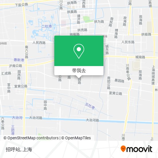 招呼站地图