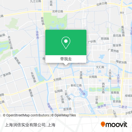 上海润倍实业有限公司地图