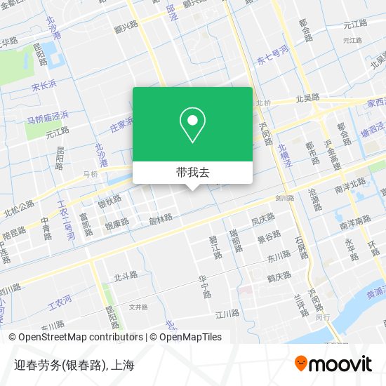 迎春劳务(银春路)地图