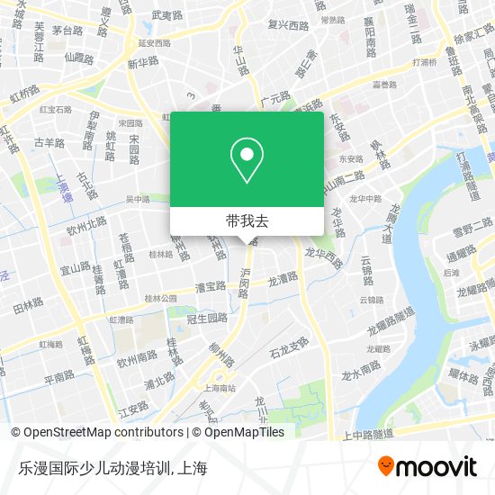 乐漫国际少儿动漫培训地图