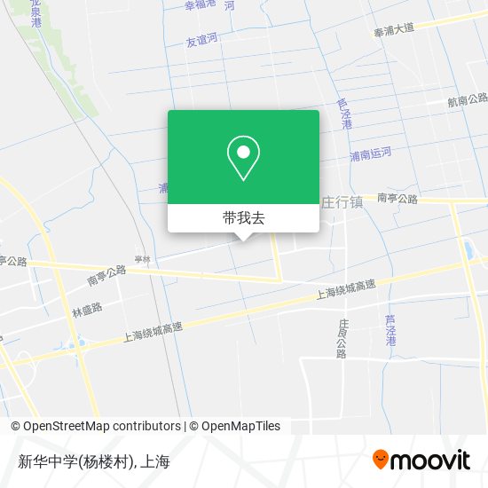 新华中学(杨楼村)地图