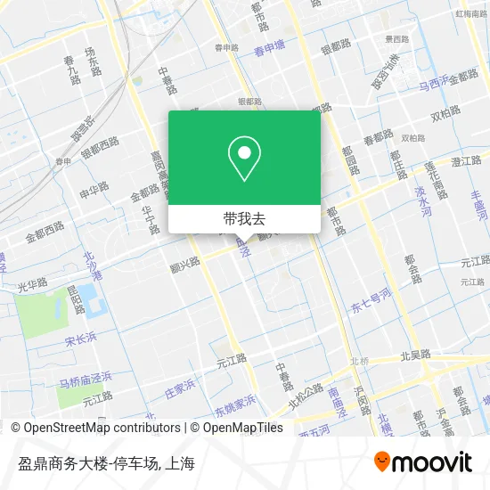 盈鼎商务大楼-停车场地图