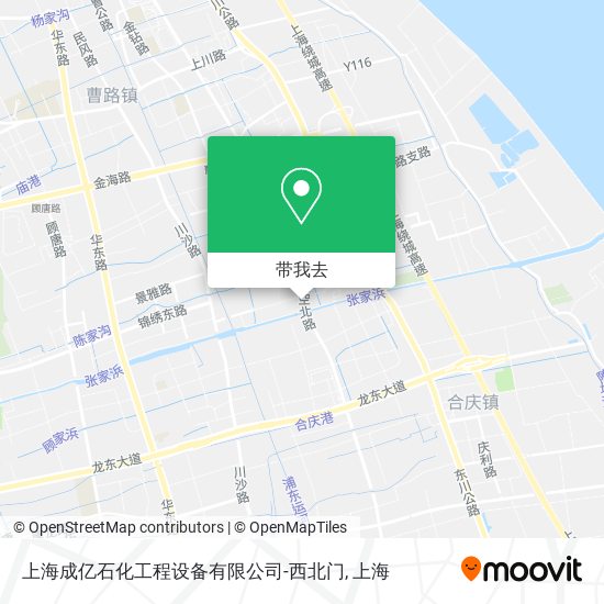 上海成亿石化工程设备有限公司-西北门地图