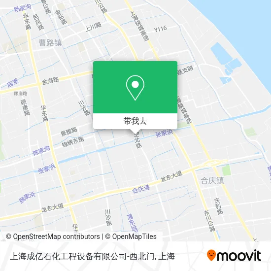 上海成亿石化工程设备有限公司-西北门地图