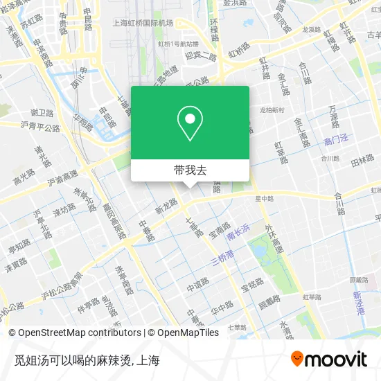 觅姐汤可以喝的麻辣烫地图