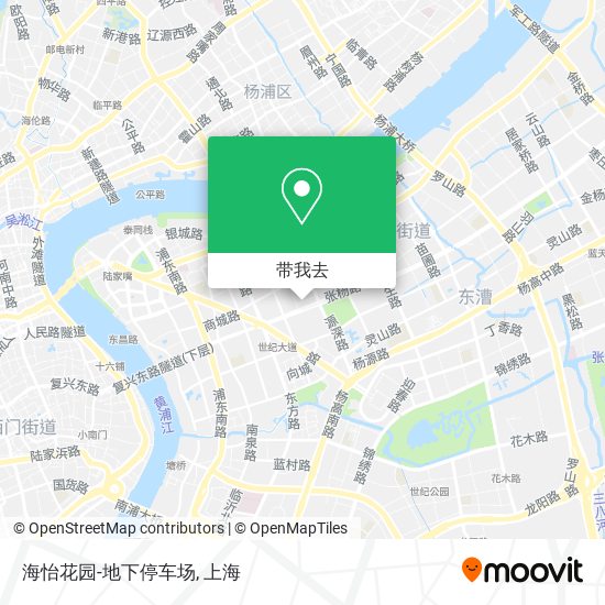 海怡花园-地下停车场地图