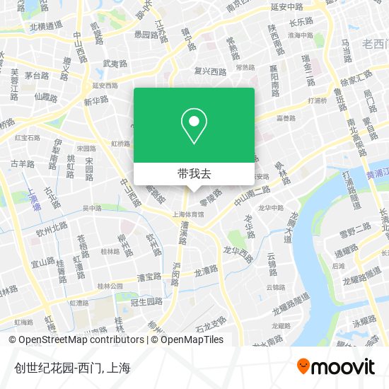 创世纪花园-西门地图