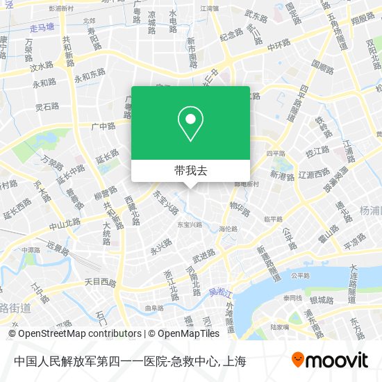 中国人民解放军第四一一医院-急救中心地图