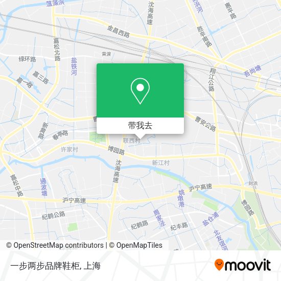 一步两步品牌鞋柜地图
