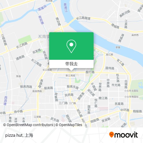 pizza hut地图