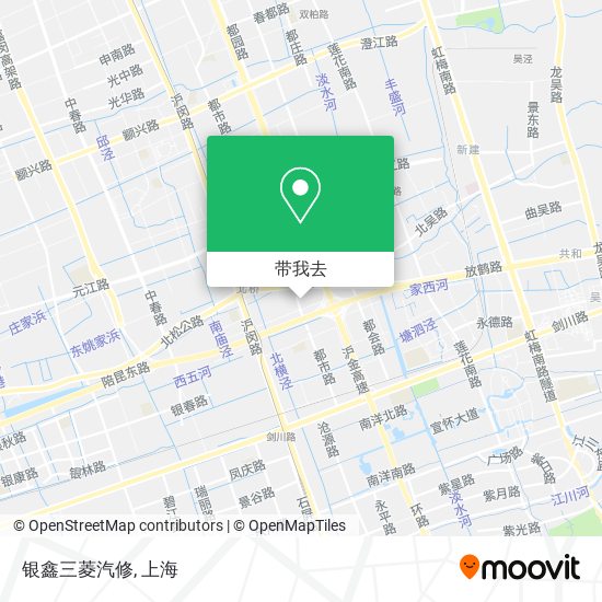 银鑫三菱汽修地图
